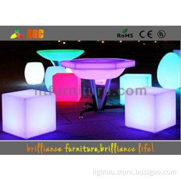 Wireless Remote Control illuminated bar furniture , Waterpr